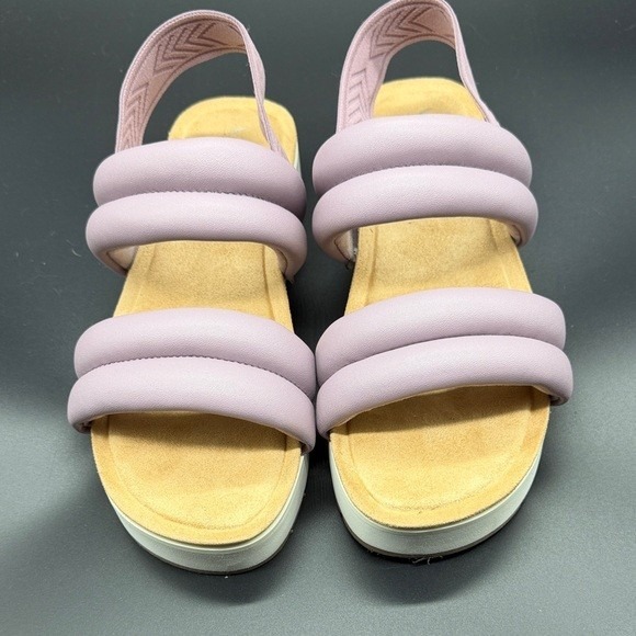 Koolaburra by UGG Purple Padded Platform Sandals Women's Size 8.5 - Picture 3 of 7